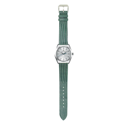 Lizard watch strap - green
