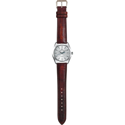 Crocodile Leather Watch Strap – Oxblood Brown