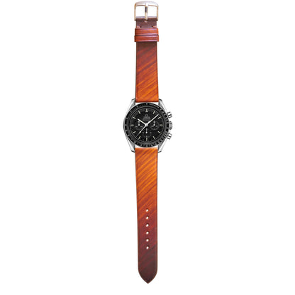 Patina Leather Watch Strap - Style 1