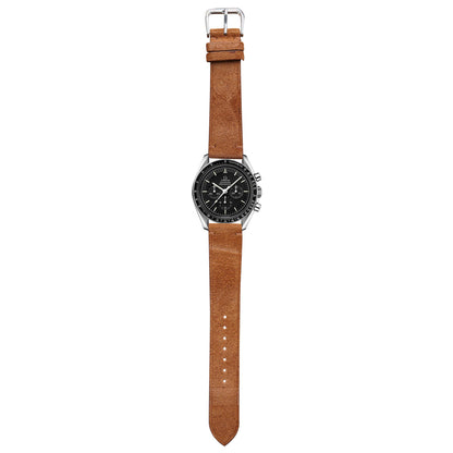 Suede Leather Watch Strap - Whisky
