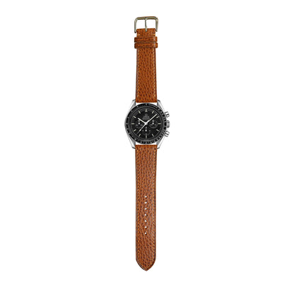 Dollaro Leather Watch Strap - Whisky