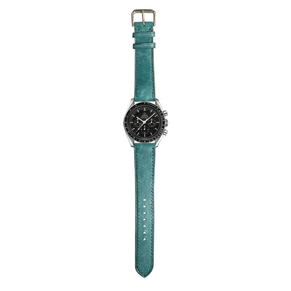 Maya Leather Watch Strap - Turquoise