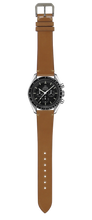 将图片加载到图库查看器，Shell Cordovan Leather Watch Strap - Natural
