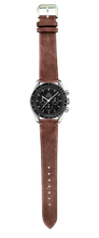 Load image into Gallery viewer, Suede Leather Watch Strap - Maroon
