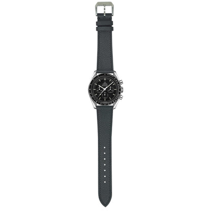 Epsom Leather Watch Strap - Black