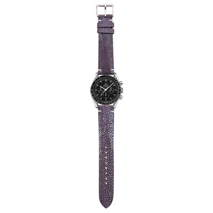 Stingray Leather Watch Strap - Brown
