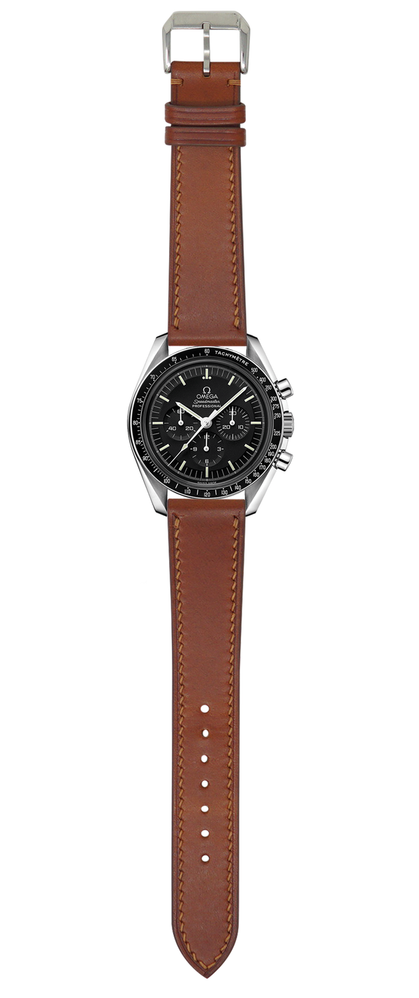 Buttero Leather Watch Strap - Brown – VGreen