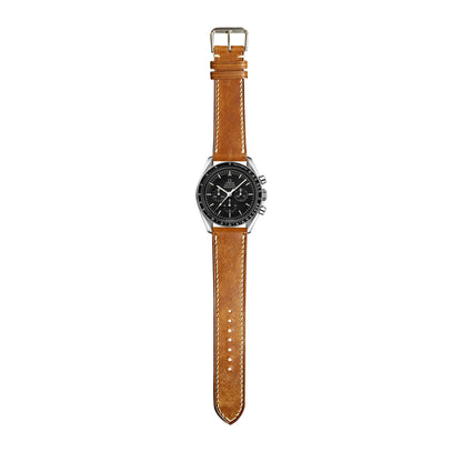 Maya Leather Watch Strap - Whisky