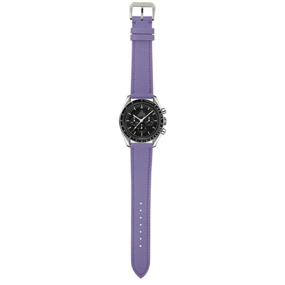 Epsom Leather Watch Strap - Purple