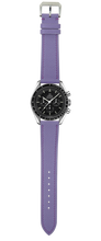 将图片加载到图库查看器，Epsom Leather Watch Strap - Purple
