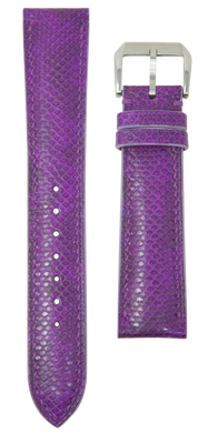 Karung Snake Skin Watch Strap - Purple