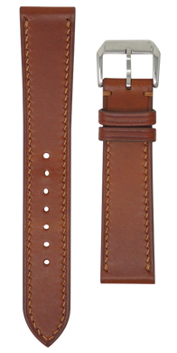 buttero leather watch strap - brown