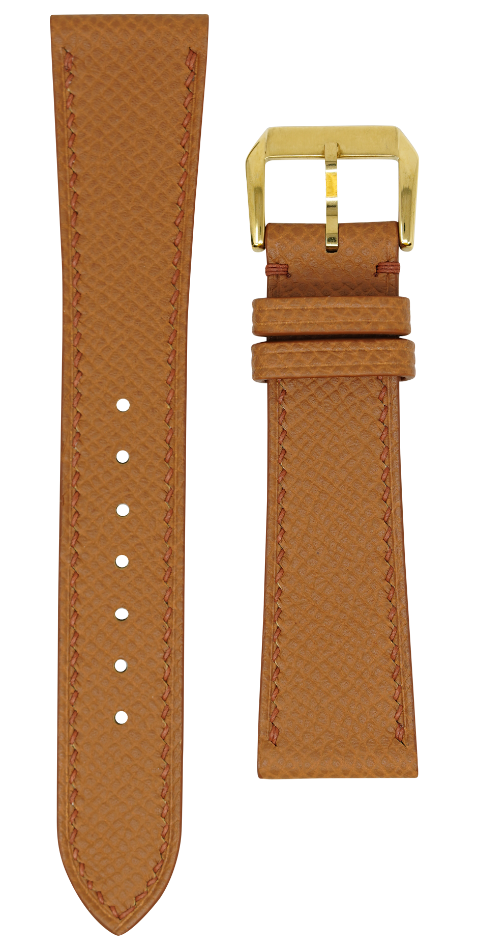 Epsom Leather Watch Strap - Tan