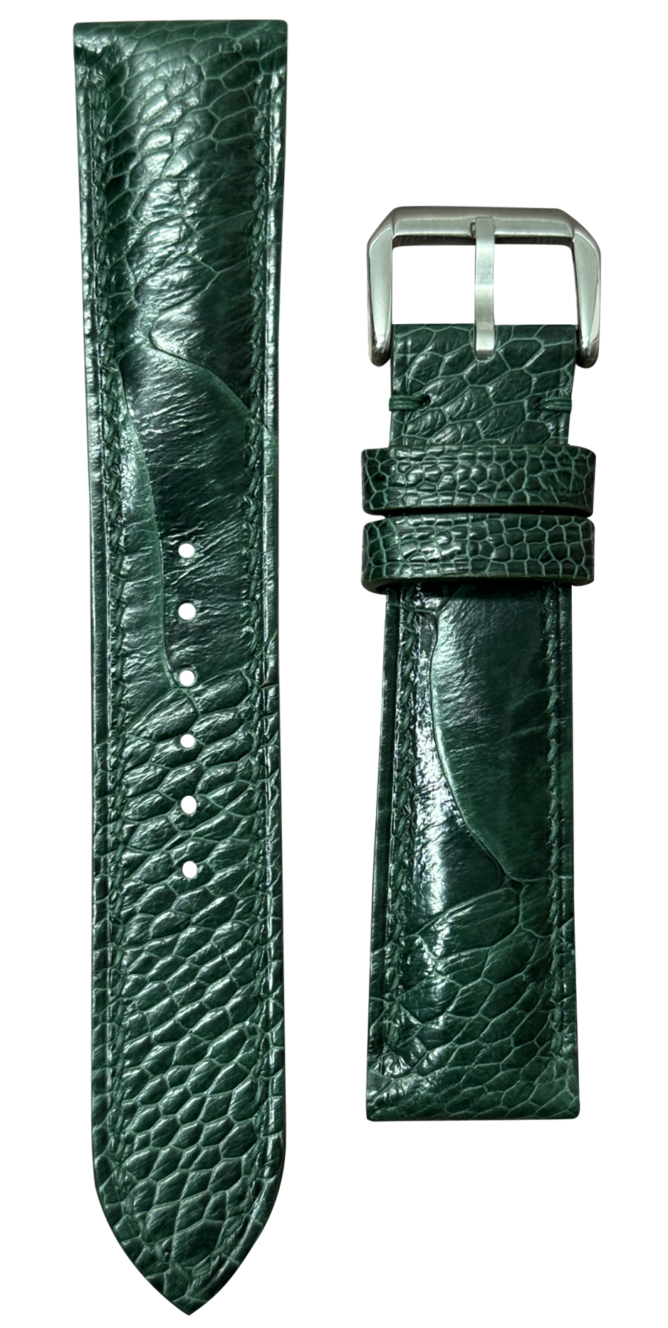 Ostrich Skin Ostrich Leg Strap Ostrich Leg Leather Watch Strap