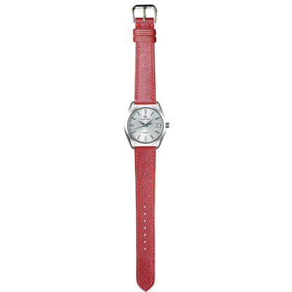 Epsom Leather Watch Strap - Red