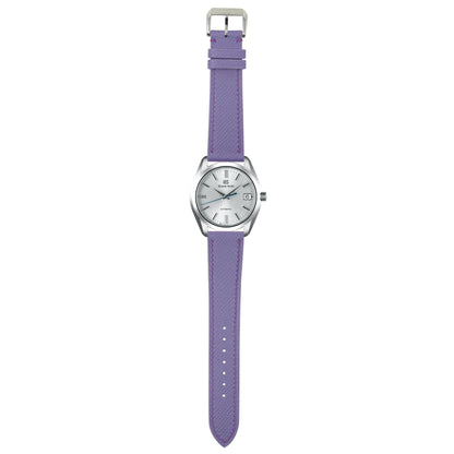 Epsom Leather Watch Strap - Purple
