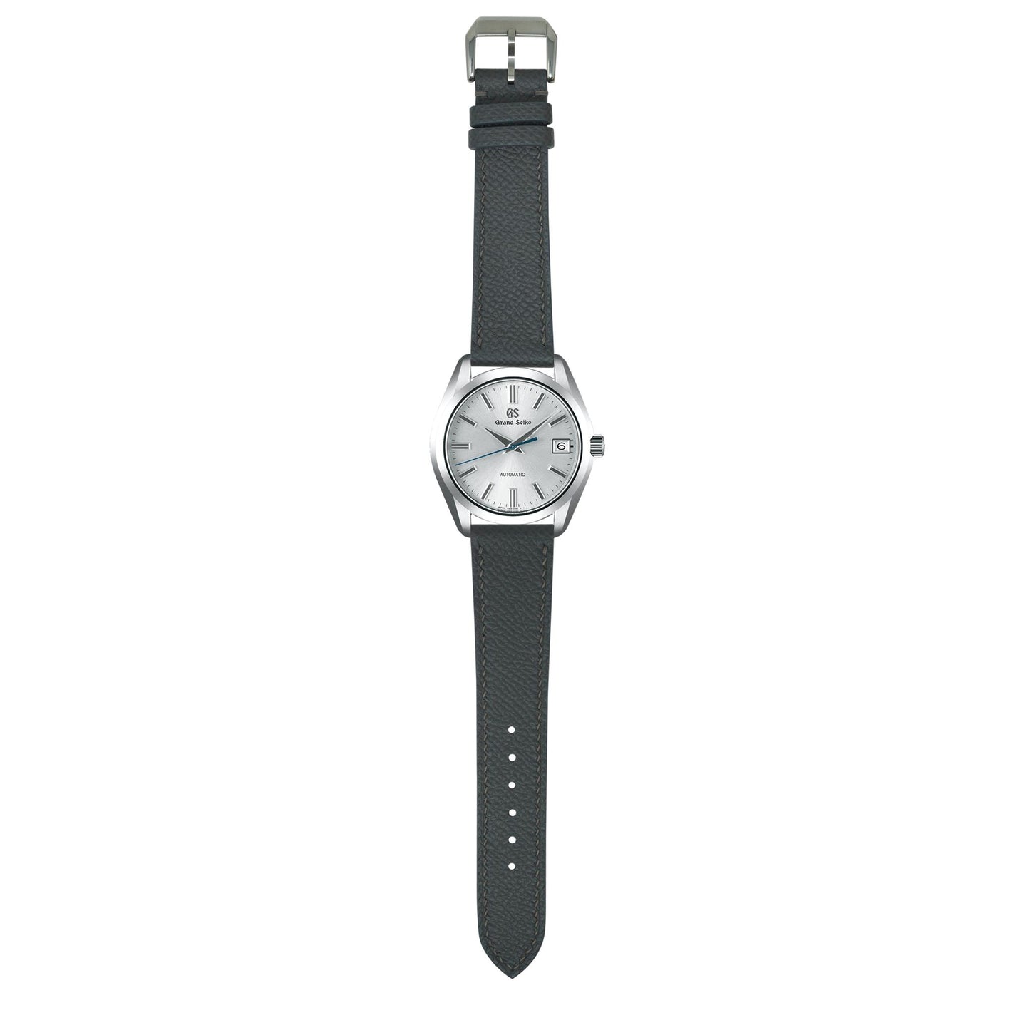 Epsom Leather Watch Strap - Gris Meyer