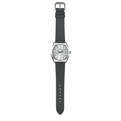 Epsom Leather Watch Strap - Gris Meyer