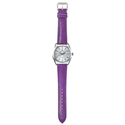 Karung Snake Skin Watch Strap - Purple