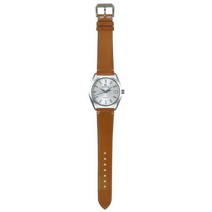 Shell Cordovan Leather Watch Strap - Natural