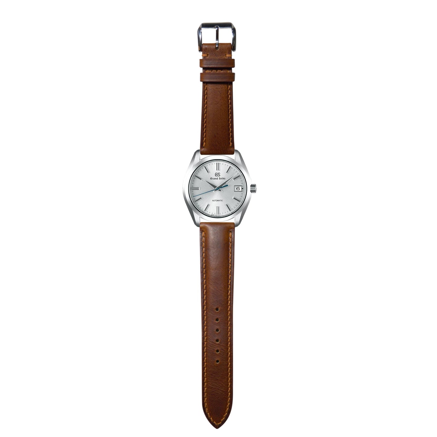 Badalassi Wax Leather Watch Strap - Cognac