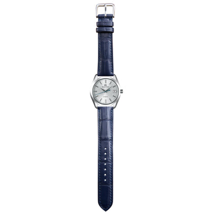 Crocodile Leather Watch Strap - Dark Blue