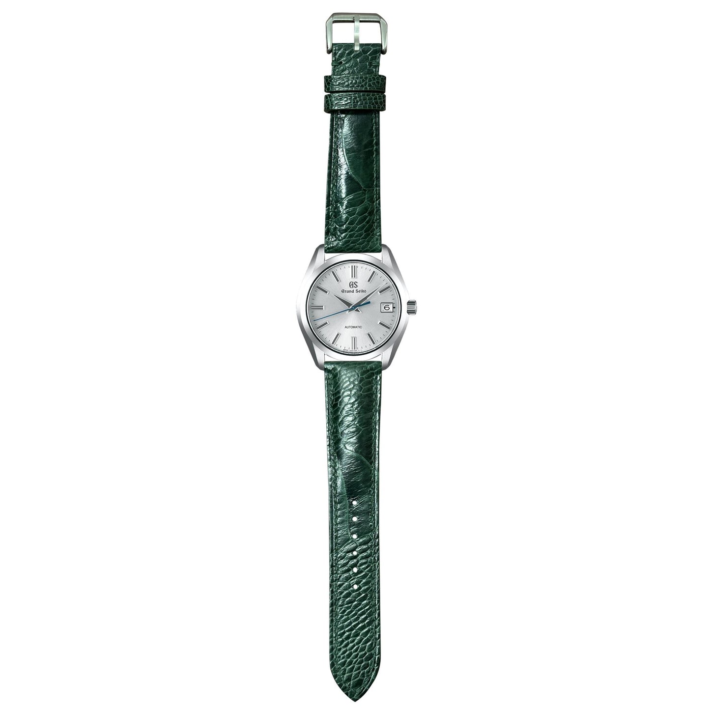 Ostrich Leg Leather Watch Strap - Green