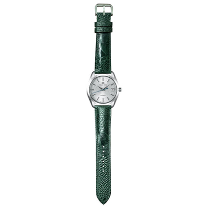 Ostrich Leg Leather Watch Strap - Green
