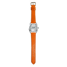 Load image into Gallery viewer, Dollaro Leather Watch Strap - Orange
