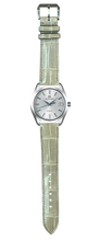 Load image into Gallery viewer, Crocodile Leather Watch Strap - Gray
