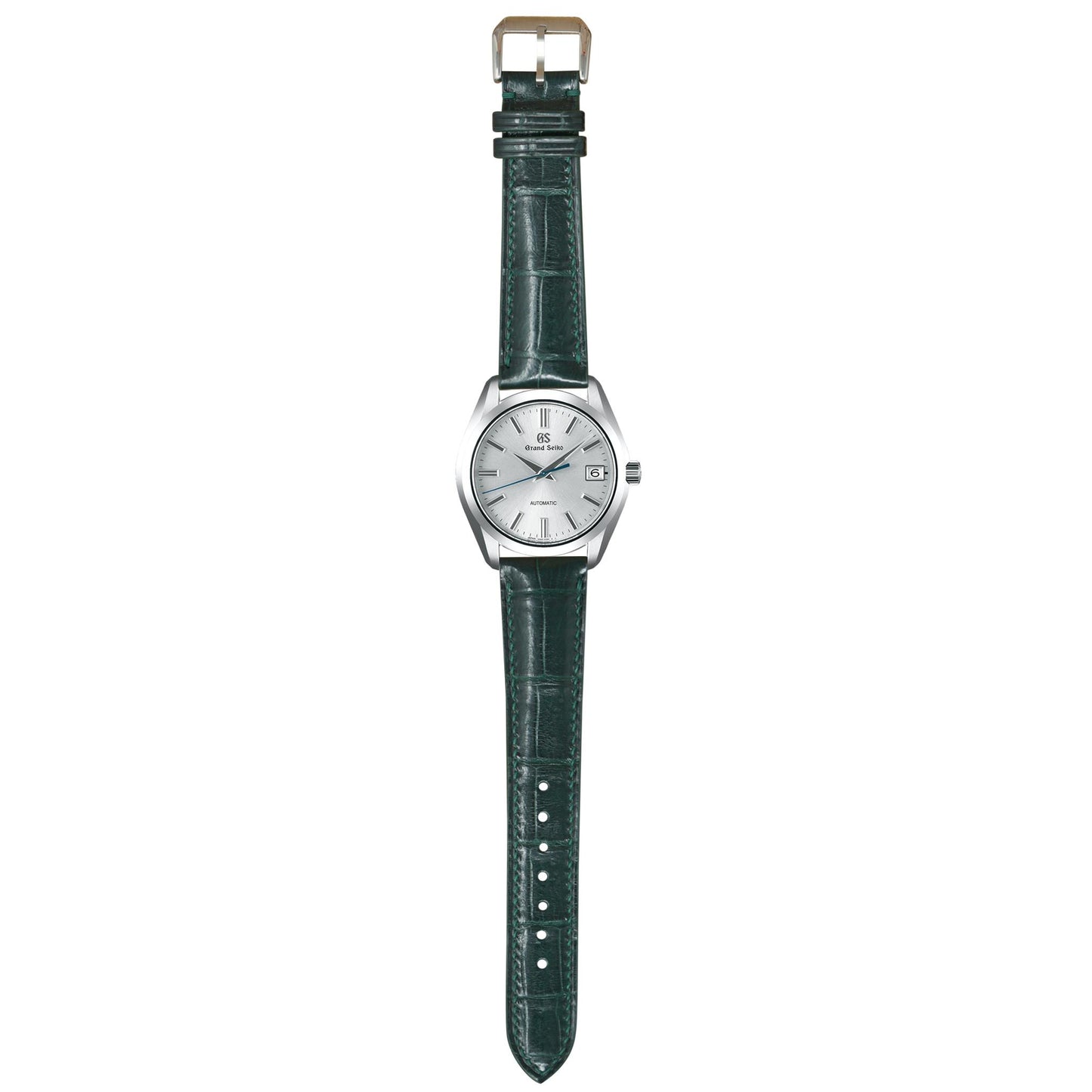 Crocodile Leather Watch Strap - Dark Green