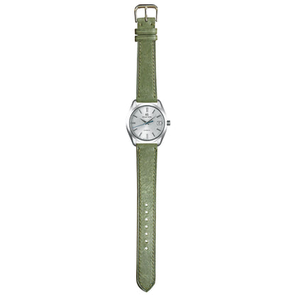 Maya Leather Watch Strap - Dark Green