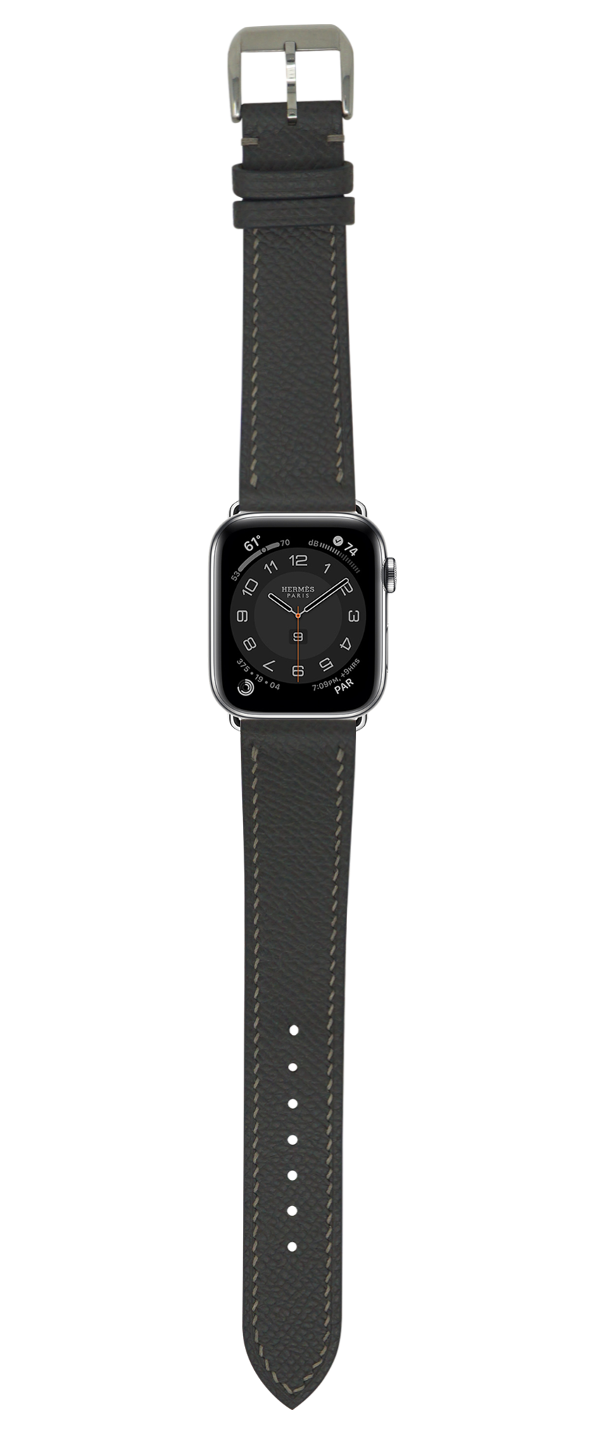 Apple Watch Strap - Epsom Leather - Gris Meyer