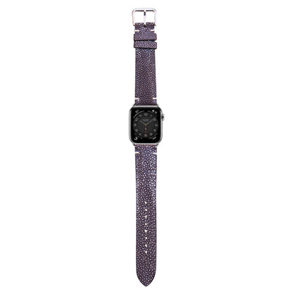 Stingray Leather Watch Strap - Brown