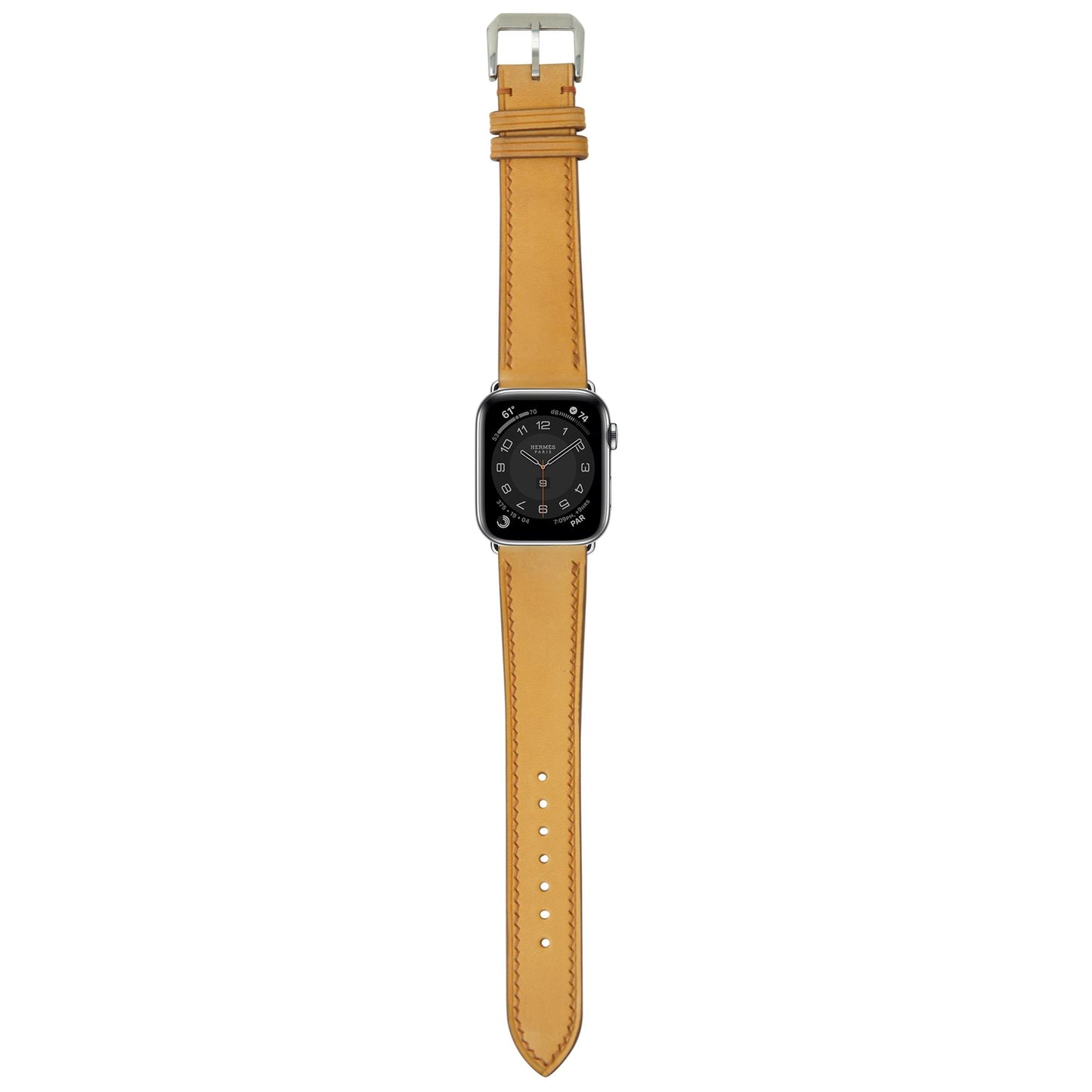 Buttero Leather Watch Strap - Natural