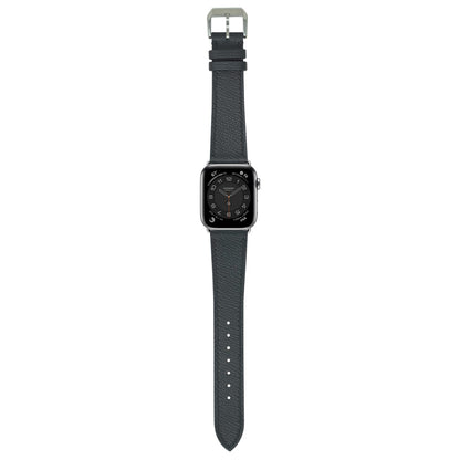 Epsom Leather Watch Strap - Black