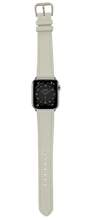 将图片加载到图库查看器，Epsom Leather Apple Watch Strap - White

