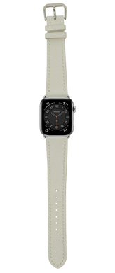 Epsom Leather Apple Watch Strap - White