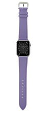 将图片加载到图库查看器，Epsom Leather Watch Strap - Purple
