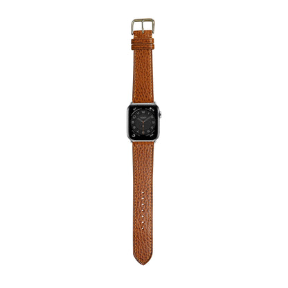 Dollaro Leather Watch Strap - Whisky