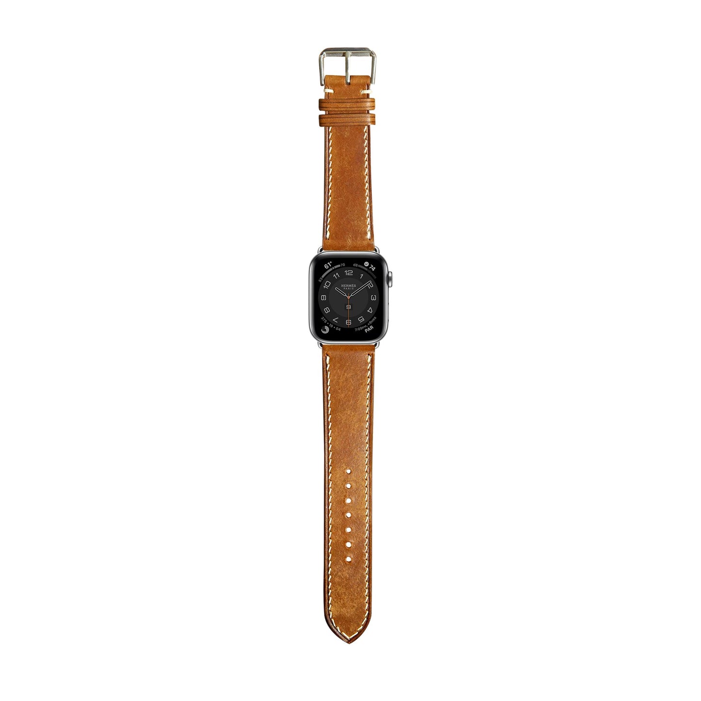 Maya Leather Watch Strap - Whisky