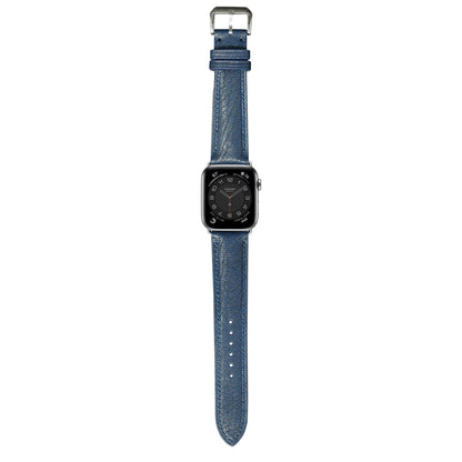 Alran Patnat Goat Leather Watch Strap - Azur