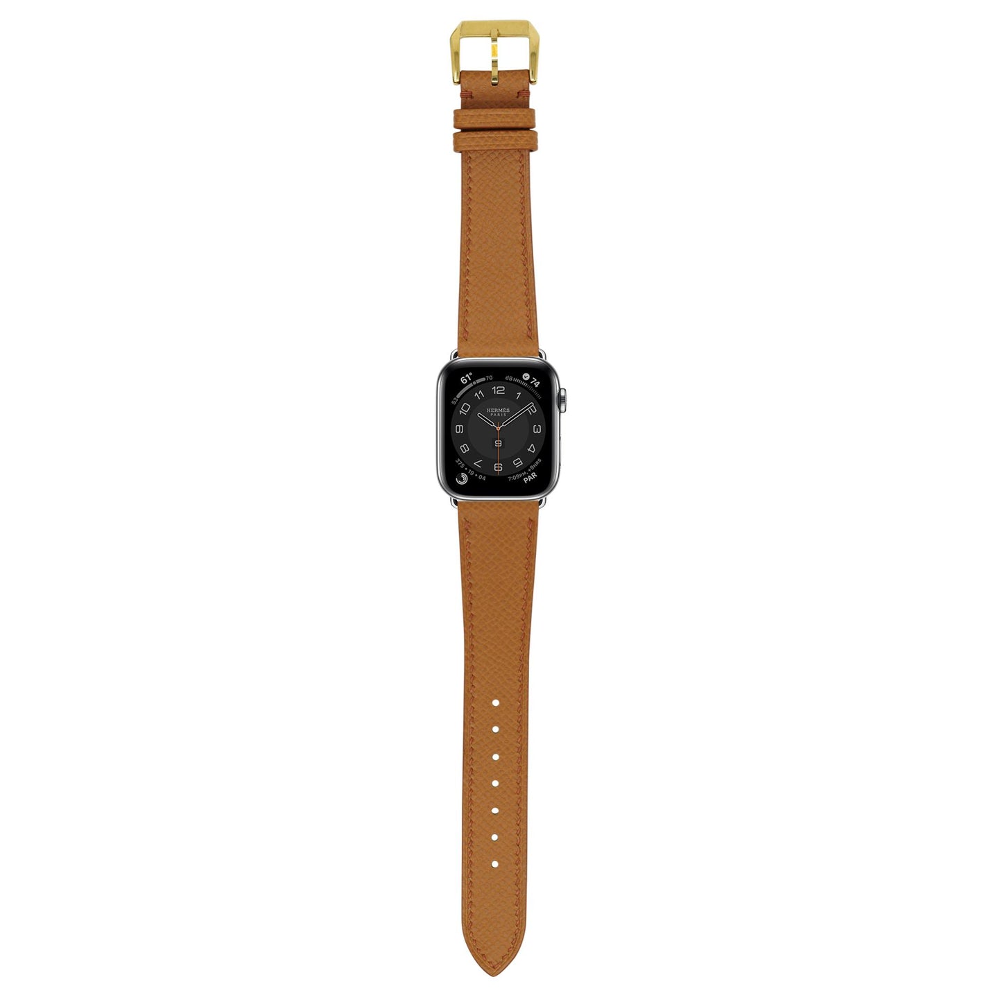 Epsom Leather Watch Strap - Tan