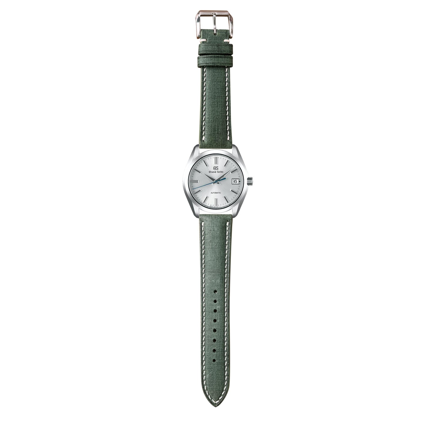 Babele Linen Leather Watch Strap - Verde