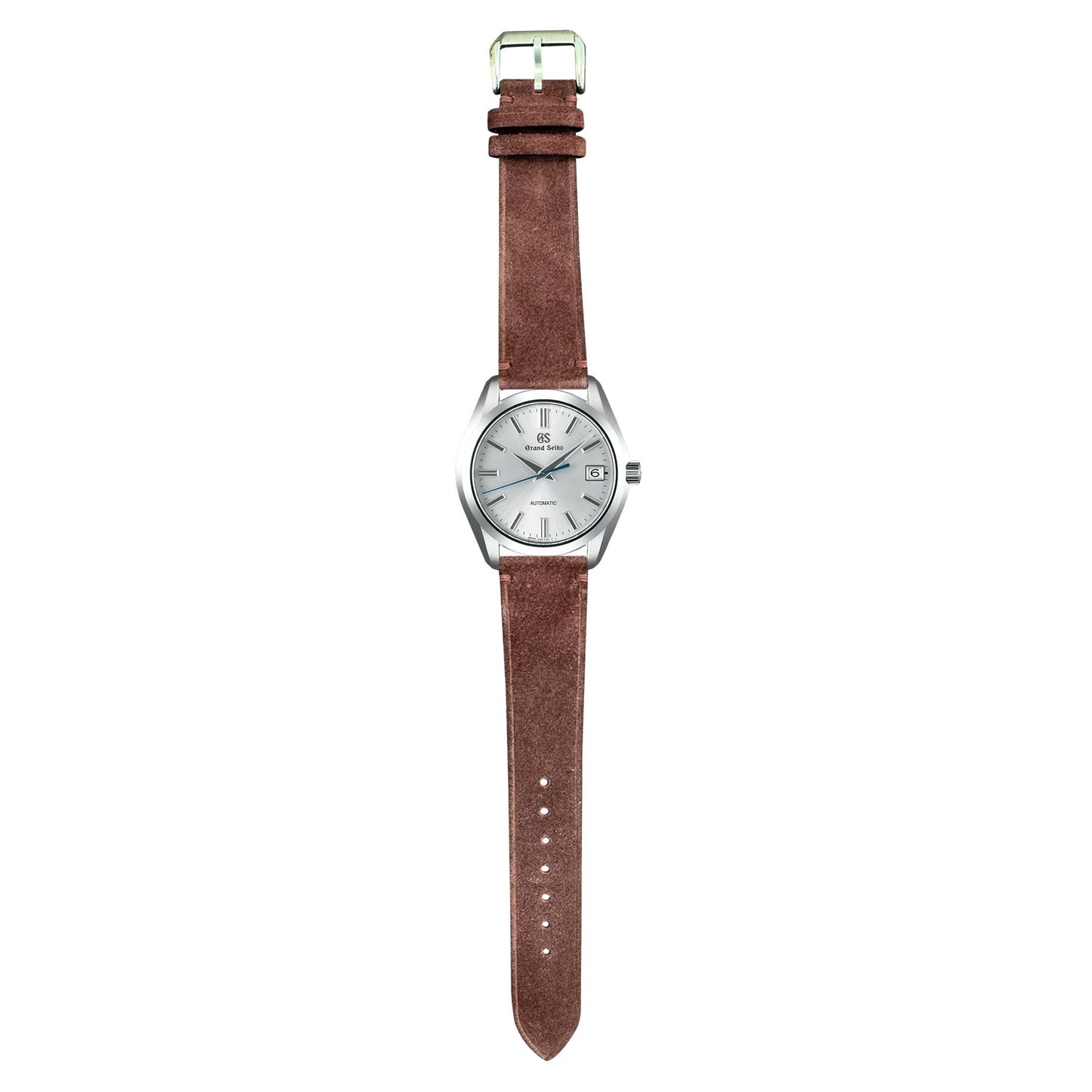 Suede Leather Watch Strap - Maroon