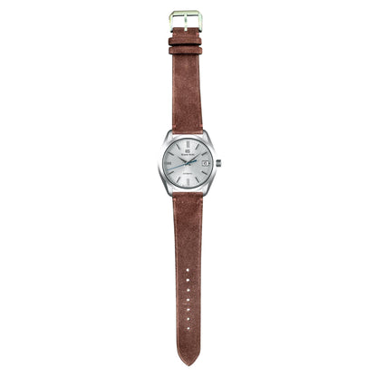 Suede Leather Watch Strap - Maroon