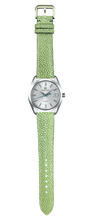 Load image into Gallery viewer, Stingray Leather Watch Strap - Green
