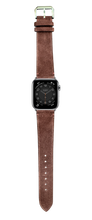 Load image into Gallery viewer, Suede Leather Watch Strap - Maroon
