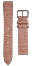 Load image into Gallery viewer, Lizard Leather Watch Strap - Blush Pink
