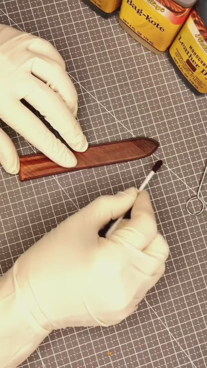 Patina Leather Watch Strap - Style 2